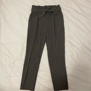 Gray Pinstripe Trousers